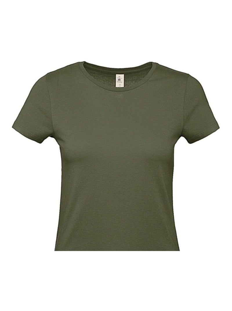 B&C - T-shirt #E150 Vert kaki - Kiabi