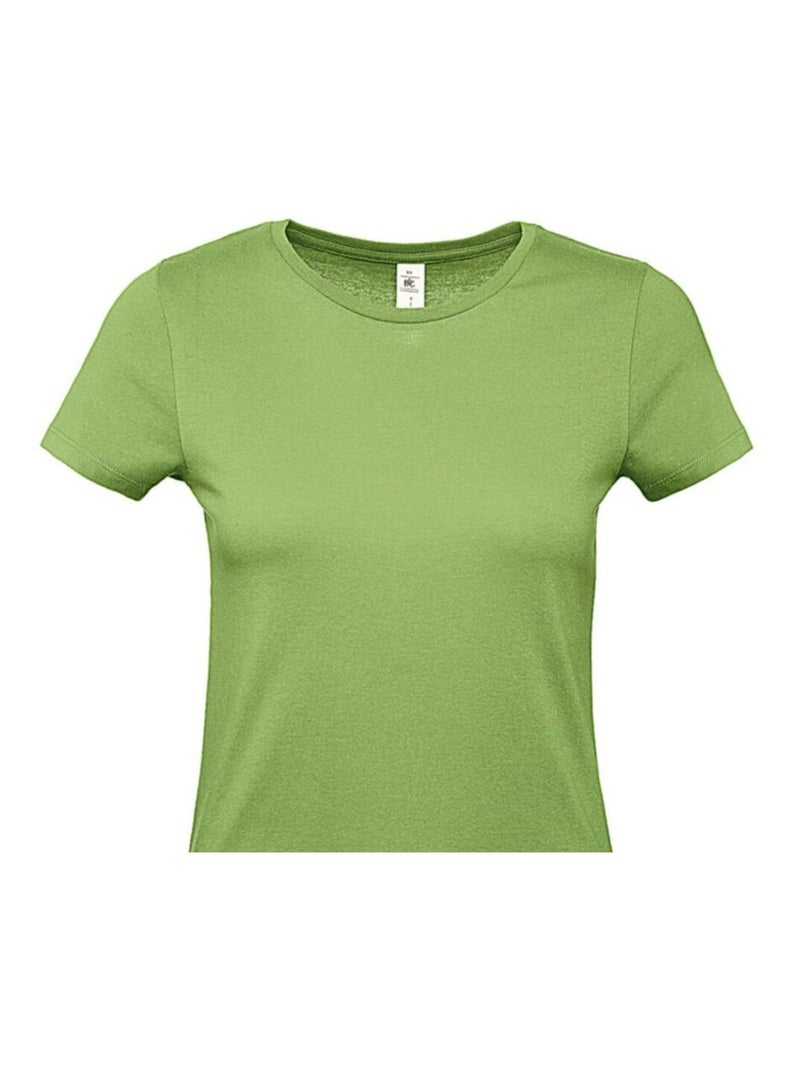 B&C - T-shirt #E150 Vert tilleul - Kiabi