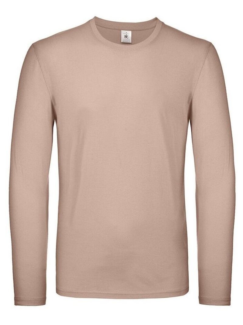 B&C - T-shirt #E150 Vieux rose - Kiabi