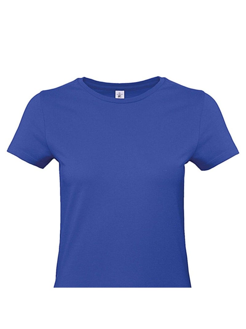 B&C - T-shirt #E190 Bleu cobalt - Kiabi