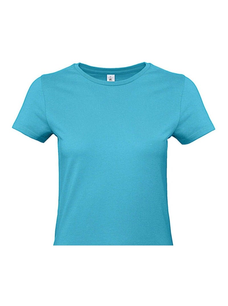 B&C - T-shirt #E190 Bleu lagon - Kiabi