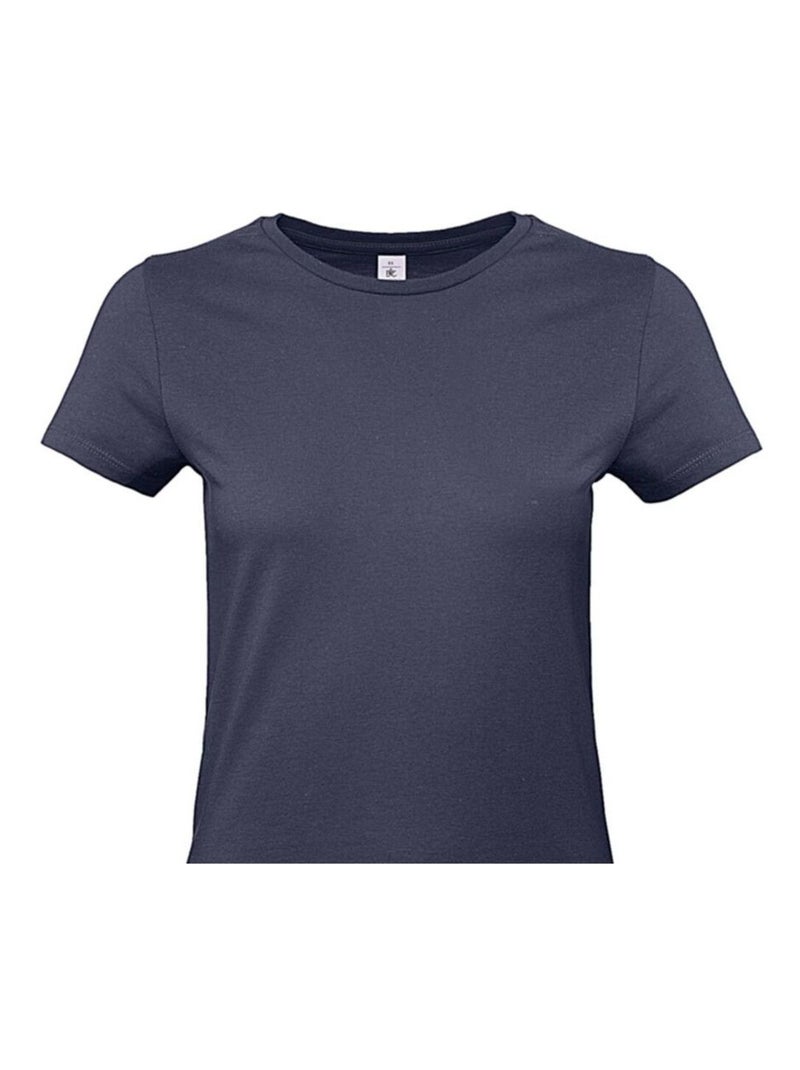 B&C - T-shirt #E190 Bleu marine - Kiabi