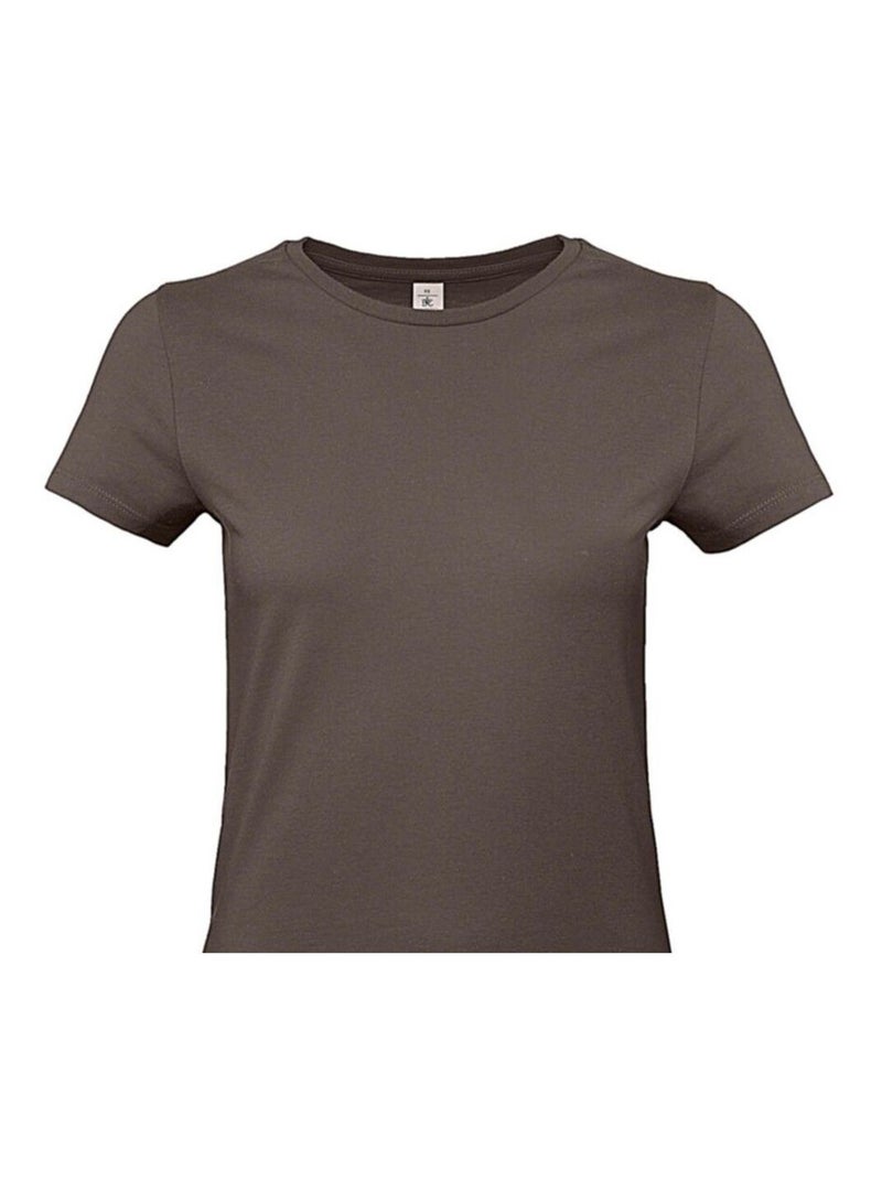 B&C - T-shirt #E190 Marron - Kiabi