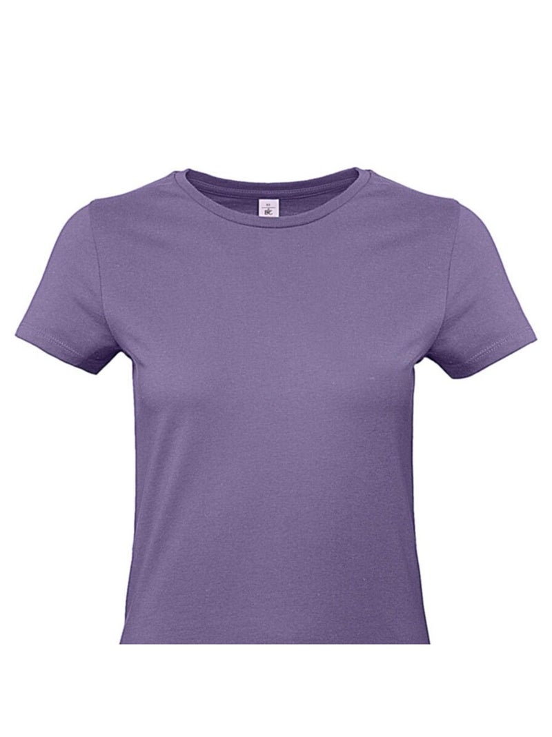 B&C - T-shirt #E190 Mauve lilas - Kiabi