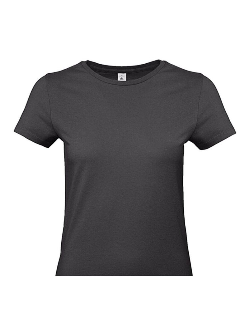 B&C - T-shirt #E190 Noir ébène - Kiabi