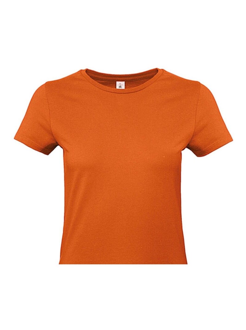 B&C - T-shirt #E190 Orange clémentine - Kiabi