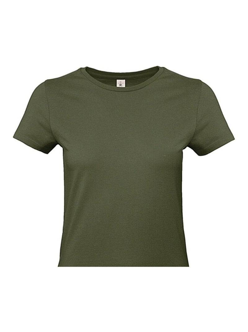 B&C - T-shirt #E190 Vert kaki - Kiabi