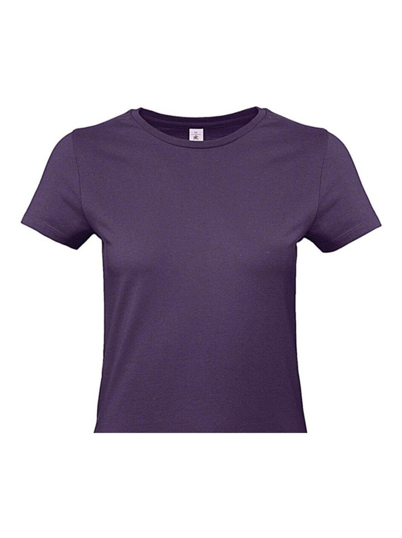 B&C - T-shirt #E190 Violet - Kiabi