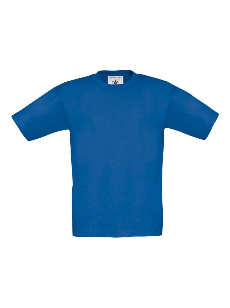 B&C - T-shirt EXACT Bleu roi - Kiabi