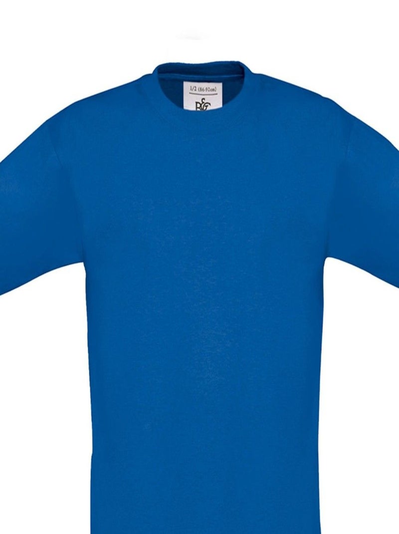 B&C - T-shirt EXACT Bleu roi - Kiabi