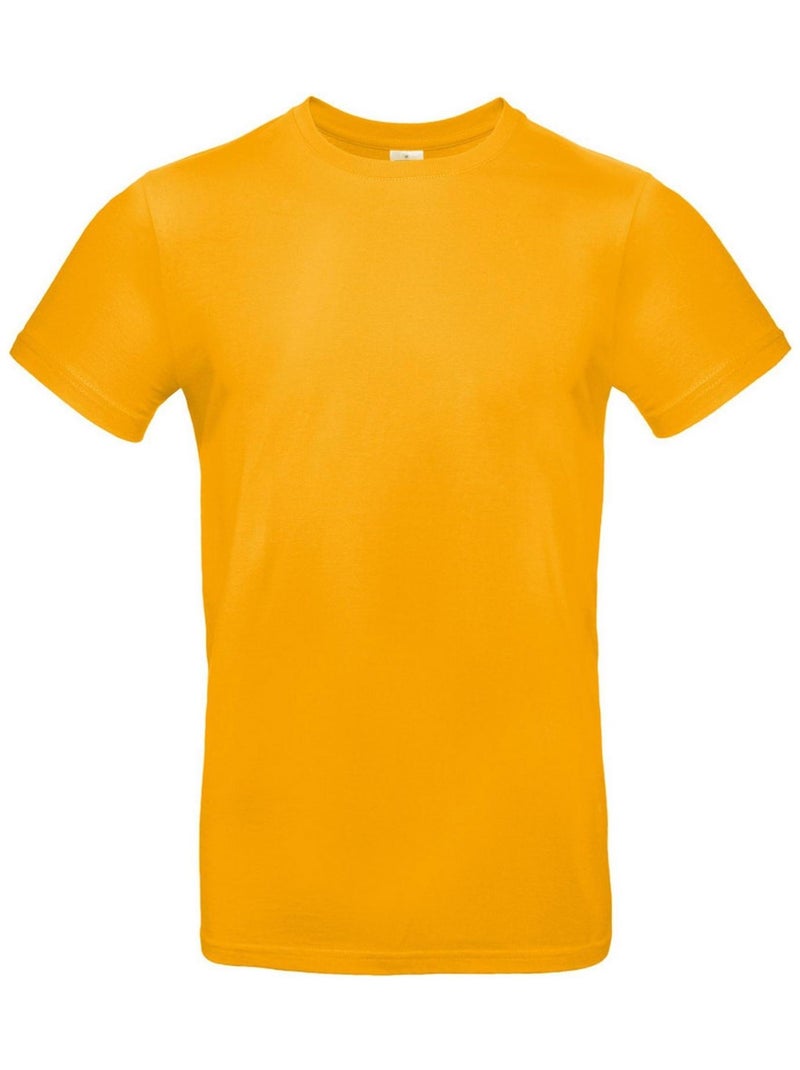 B&C - T-shirt manches courtes Jaune - Kiabi