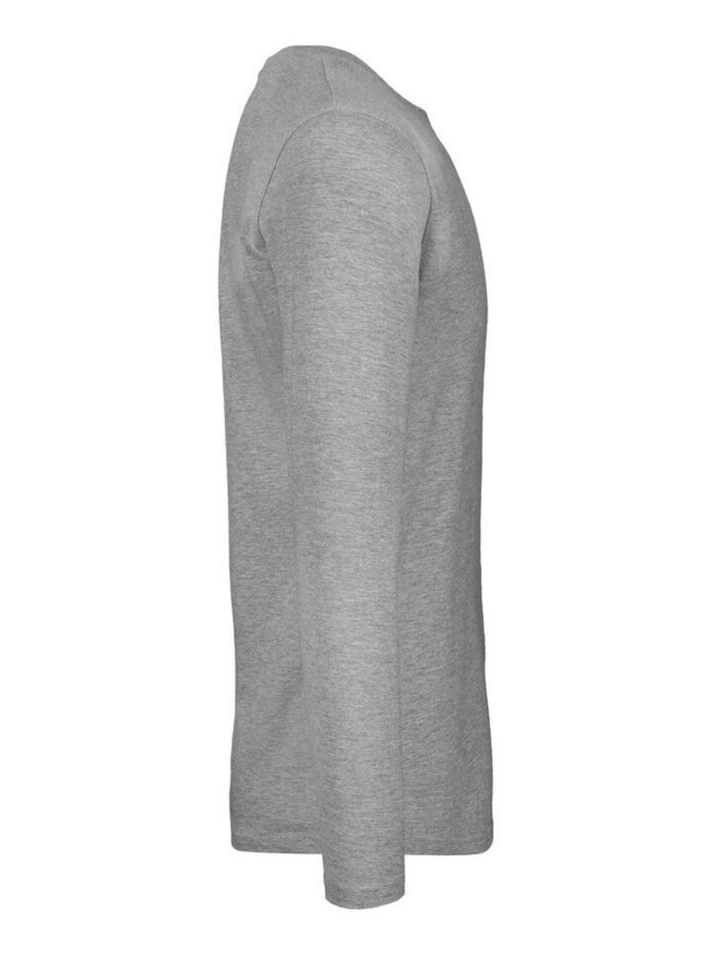 B&C - T-shirt manches longues #E150 Gris - Kiabi