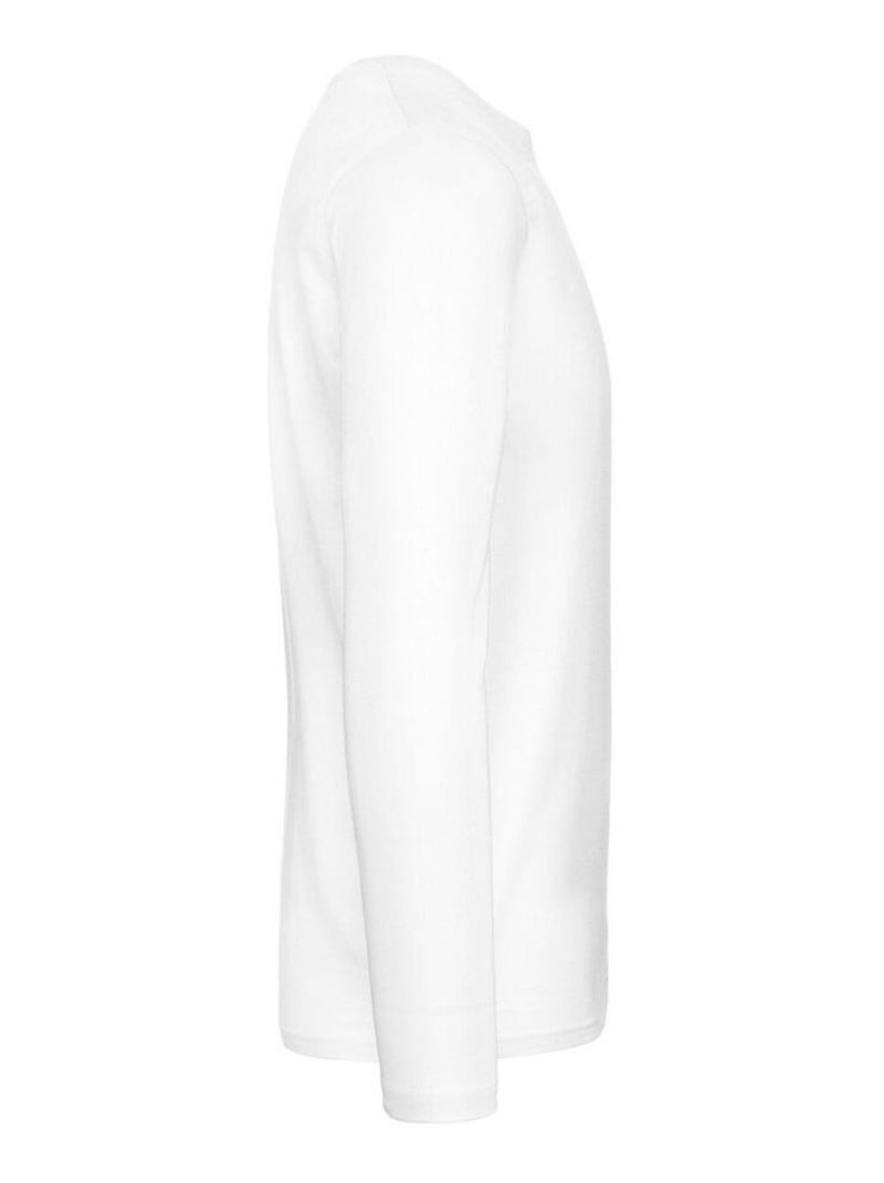 B&C - T-shirt manches longues #E190 Blanc - Kiabi