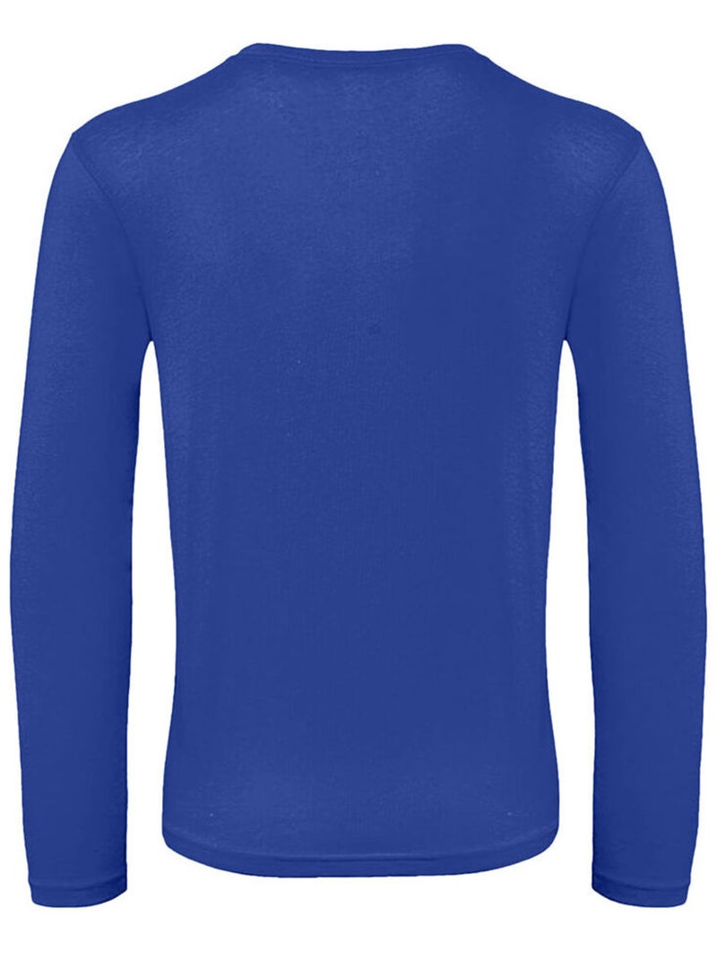 B&C - T-shirt manches longues INSPIRE Bleu - Kiabi