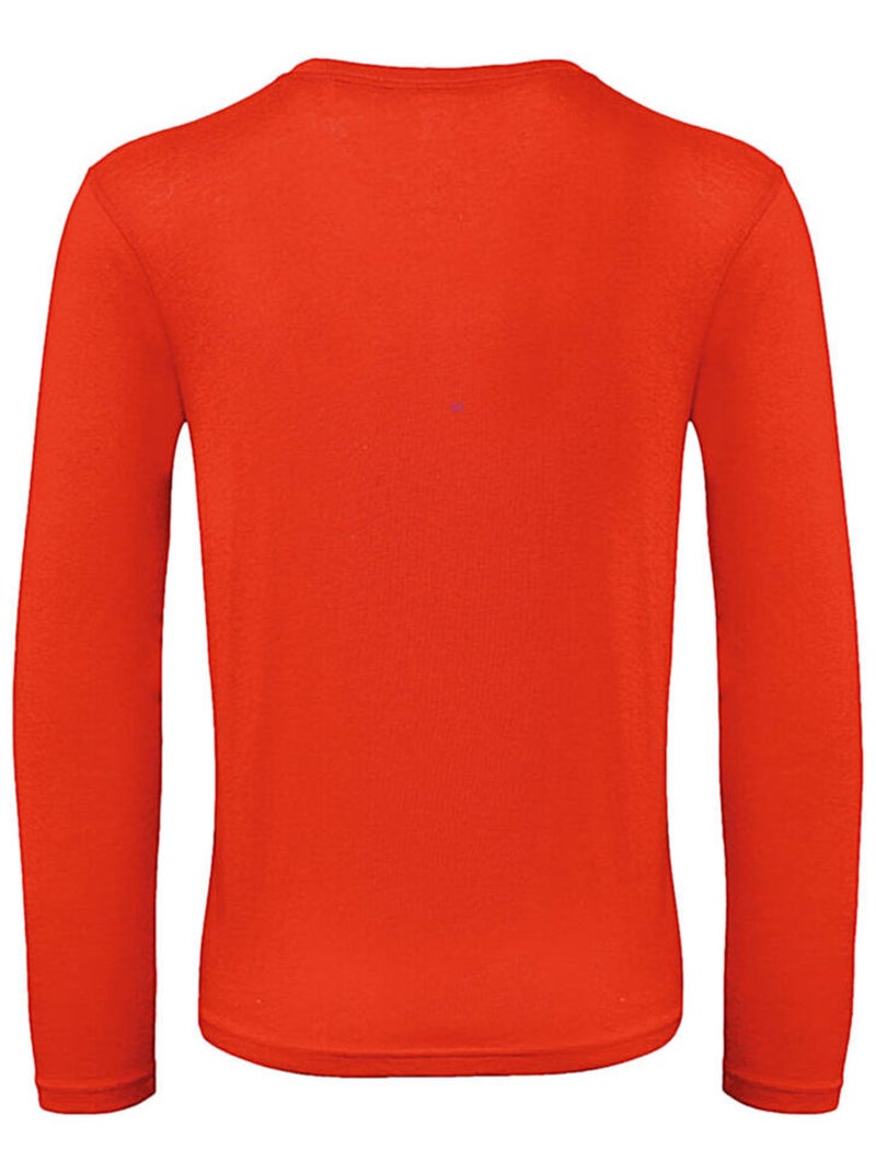 B&C - T-shirt manches longues INSPIRE Rouge - Kiabi