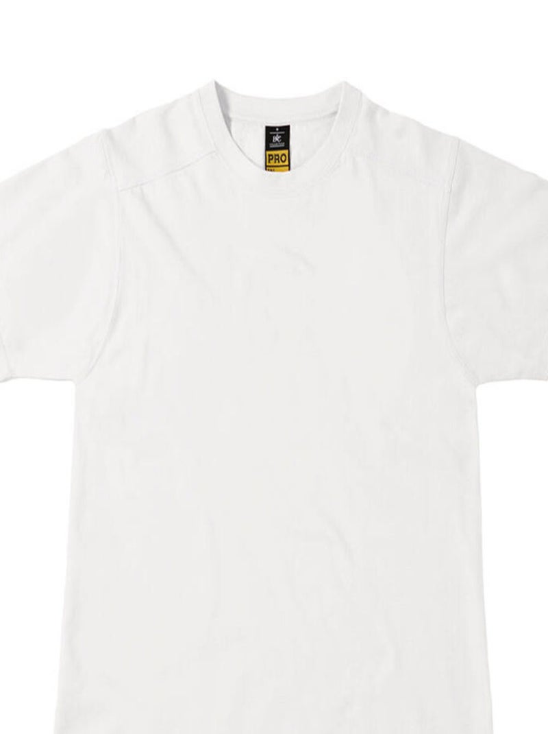B&C - T-shirt travail PERFECT PRO Blanc - Kiabi
