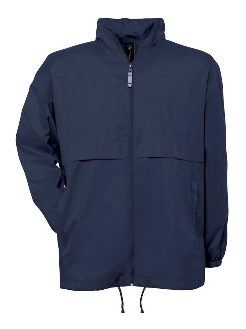 B&C - Veste légère coLà-Haute-vent s Bleu marine - Kiabi