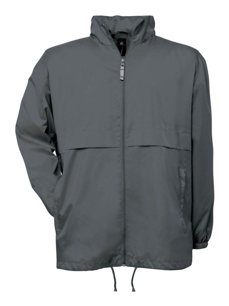 B&C - Veste légère coLà-Haute-vent s Gris foncé - Kiabi