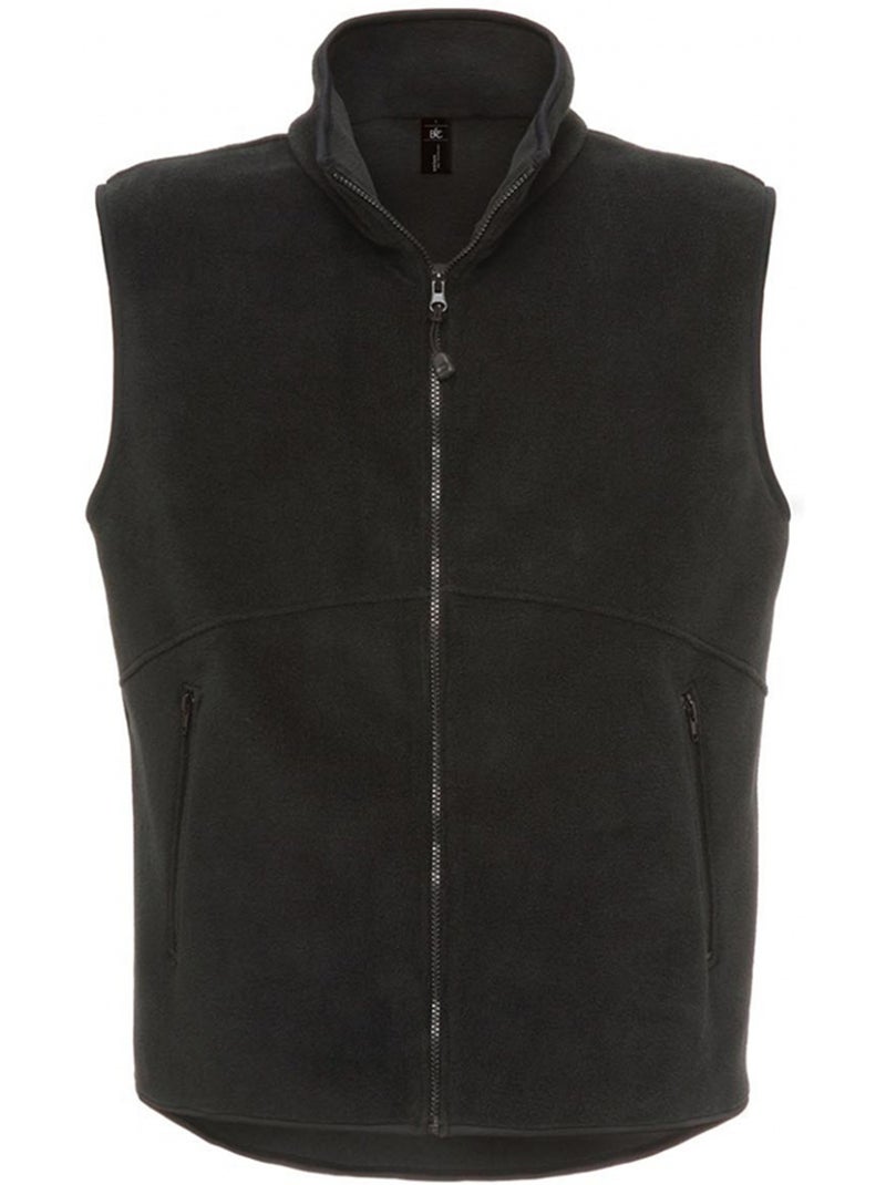 B&C - Veste polaire sans manches TRAVELLER+ Noir - Kiabi