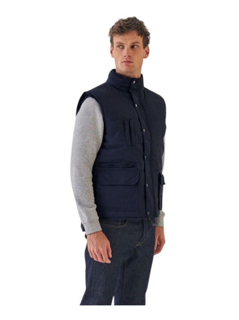 B&C - Veste sans manches EXPLORER Bleu marine - Kiabi