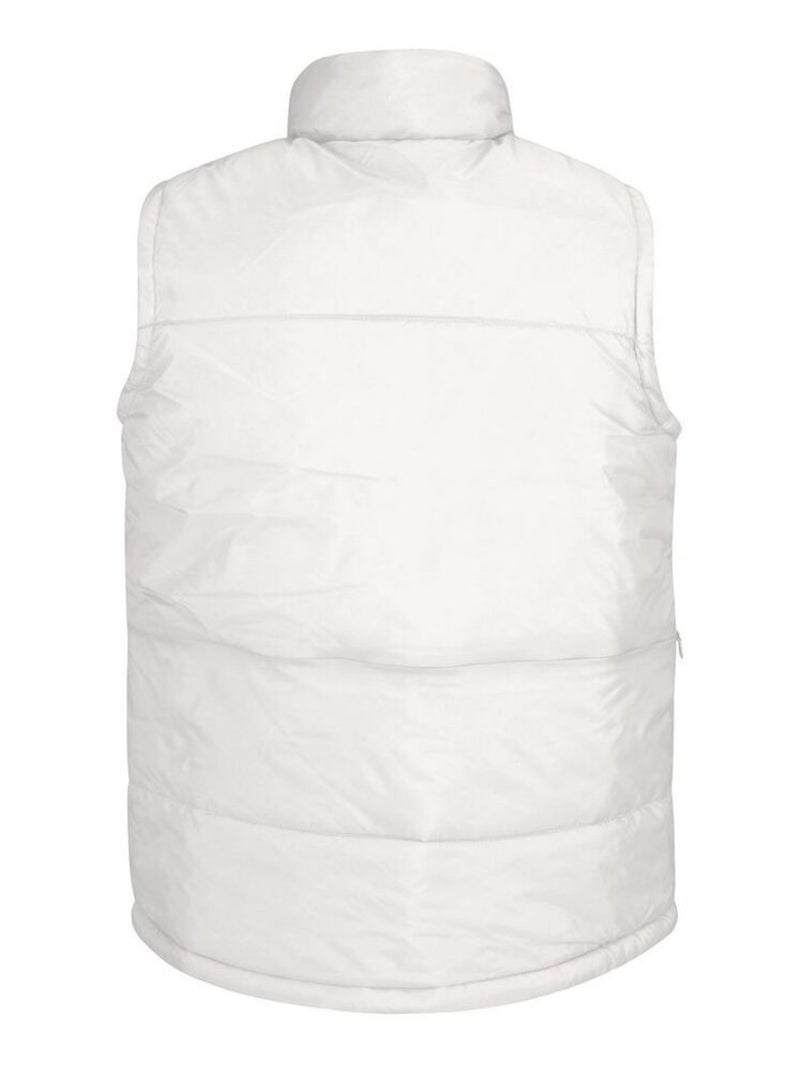 B&C - Veste sans manches motif/style uni Blanc - Kiabi