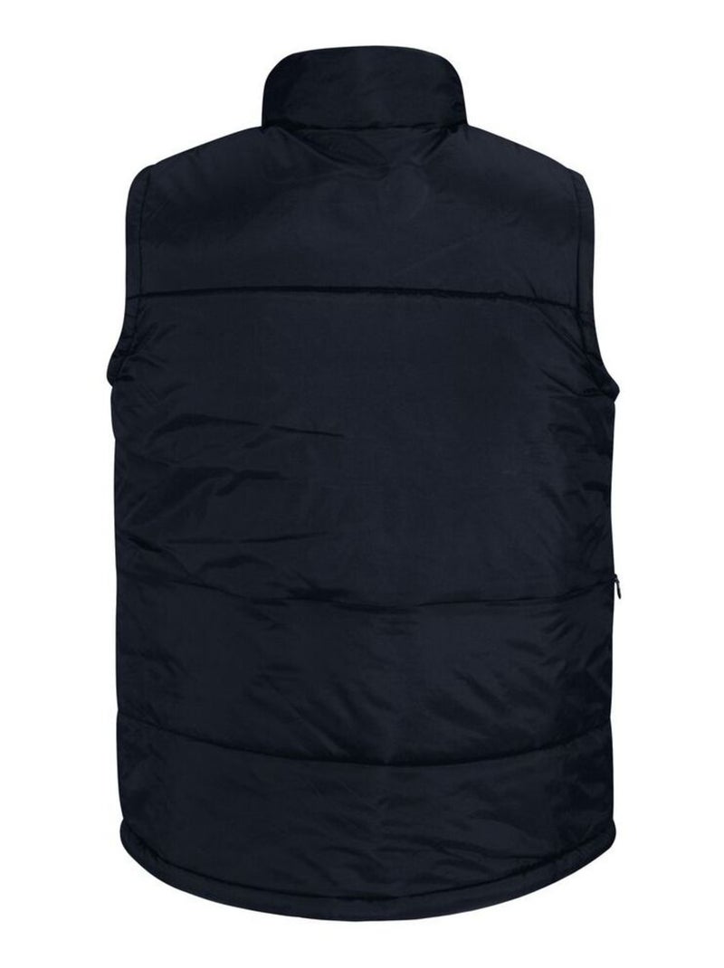 B&C - Veste sans manches motif/style uni Bleu marine - Kiabi