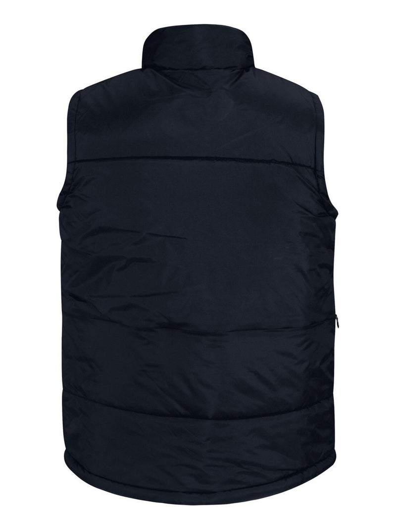 B&C - Veste sans manches motif/style uni Bleu marine - Kiabi