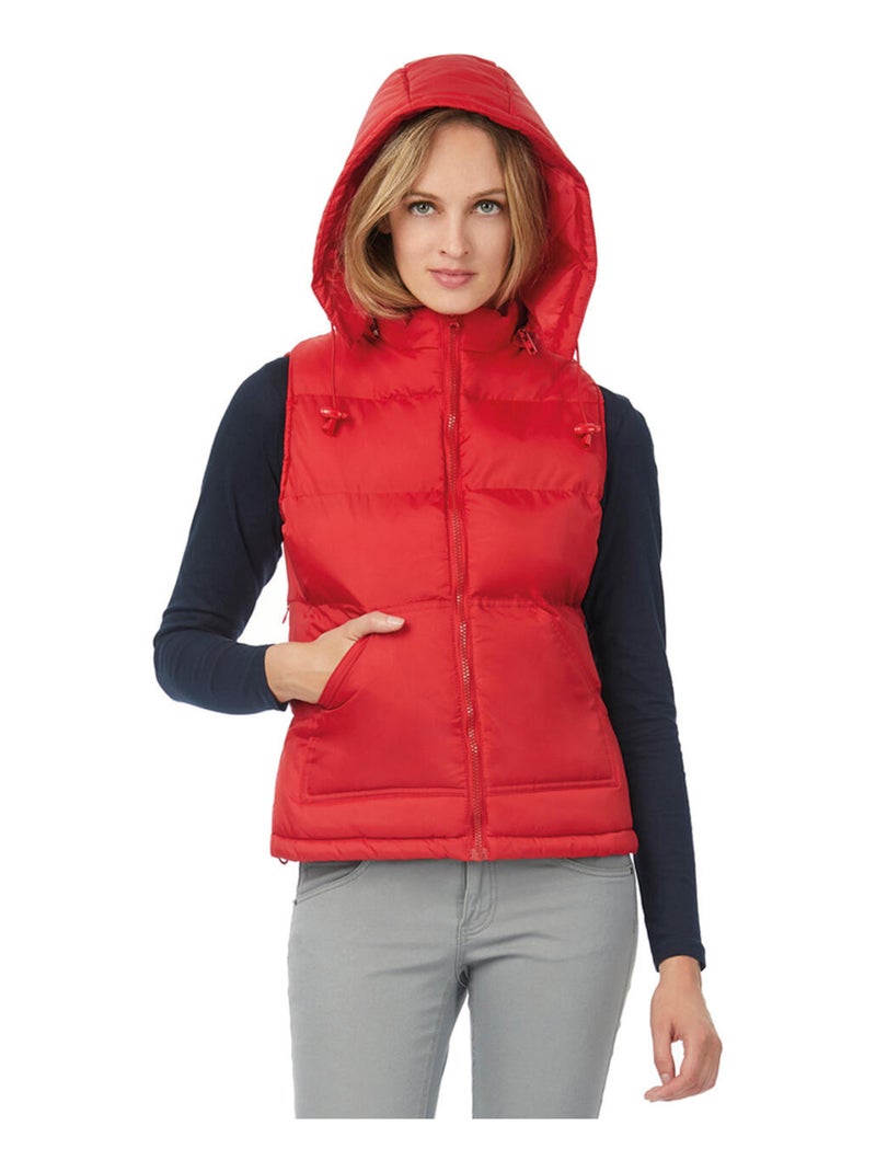B&C - Veste sans manches ZEN+ Rouge - Kiabi
