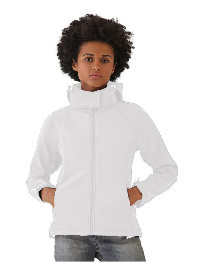 B&C - Veste softshell Blanc - Kiabi
