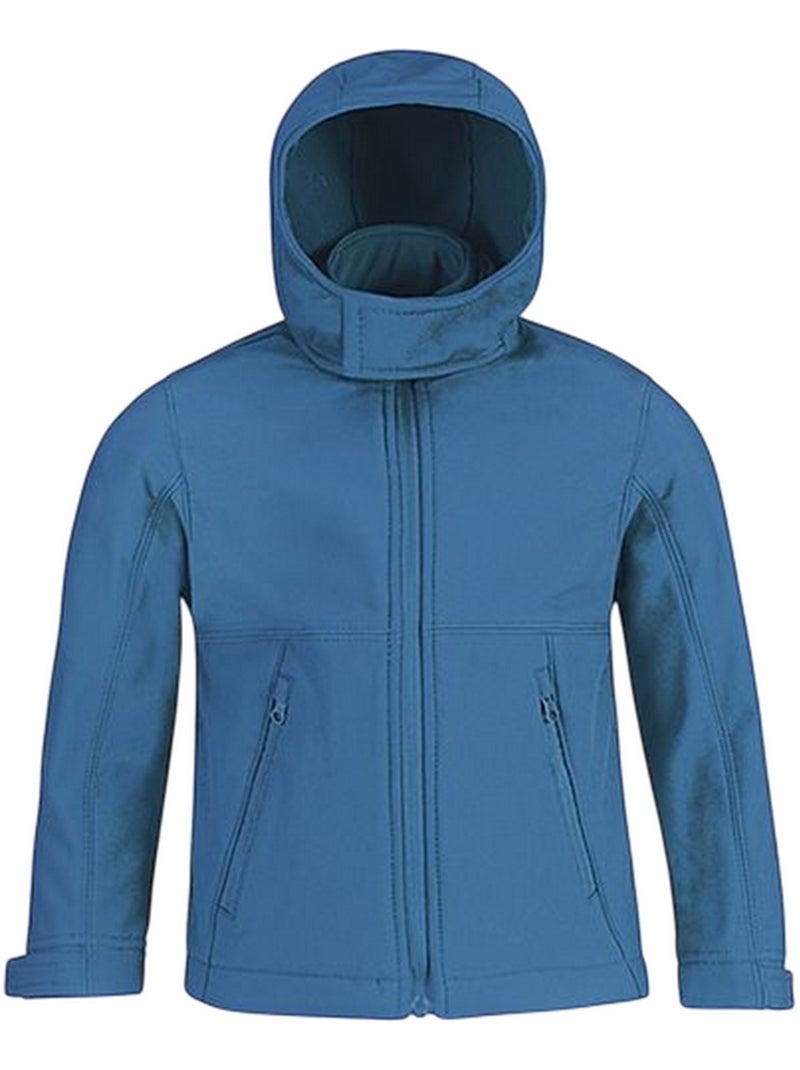 B&C - Veste softshell Bleu azur - Kiabi