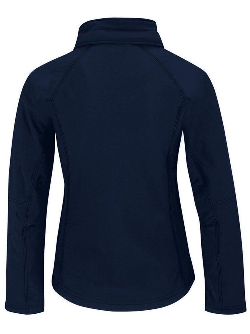 B&C - Veste softshell coupe-vent, imperméable et respirante Bleu marine - Kiabi