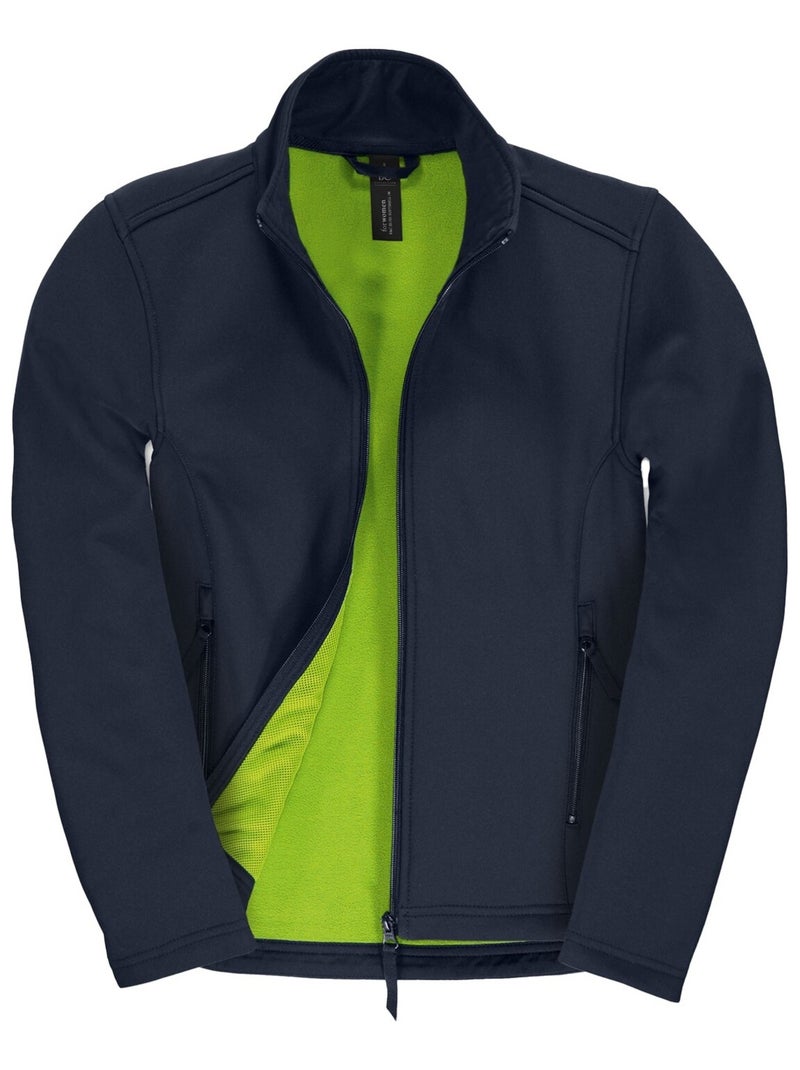 B&C - Veste softshell ID.701 Bleu marine - Kiabi