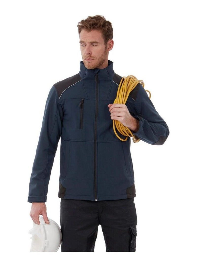 B&C - Veste softshell SHIELD PRO Bleu marine - Kiabi