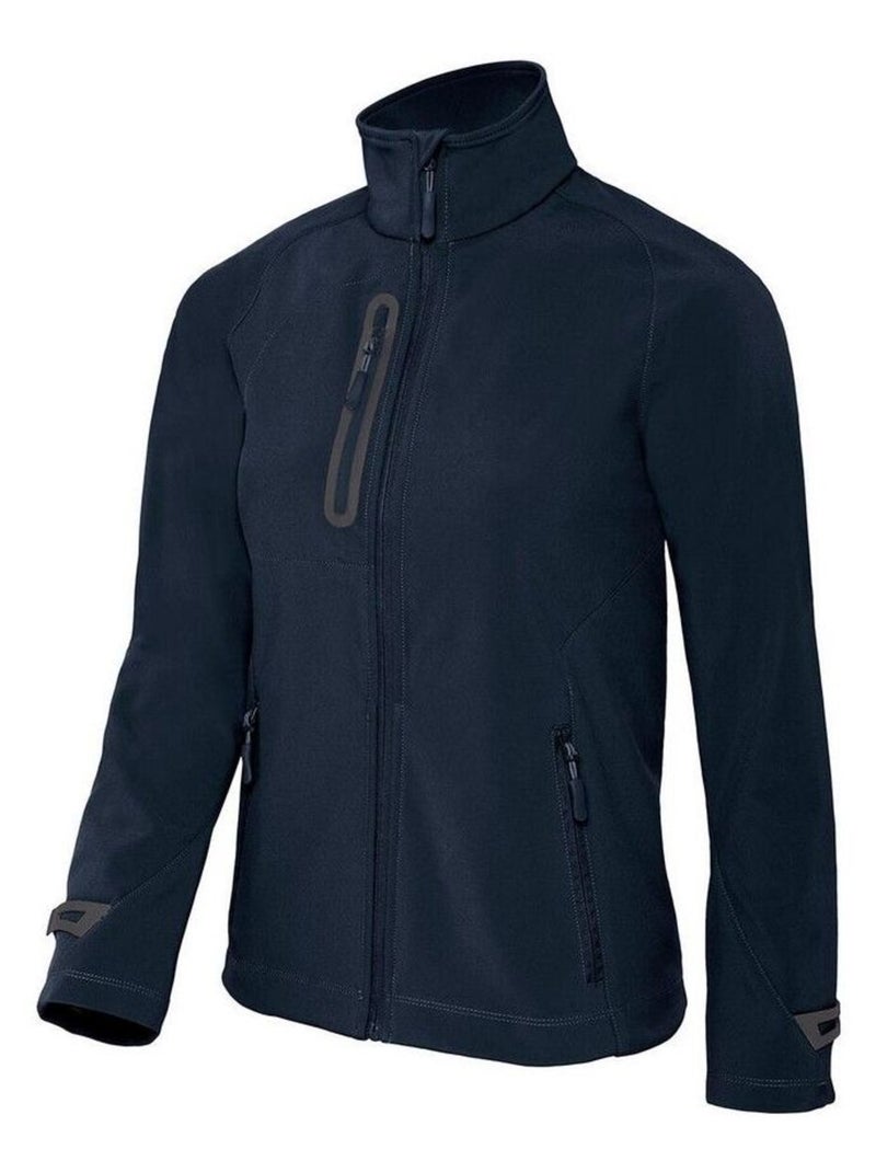B&C - Veste softshell X-LÇaE Bleu marine - Kiabi