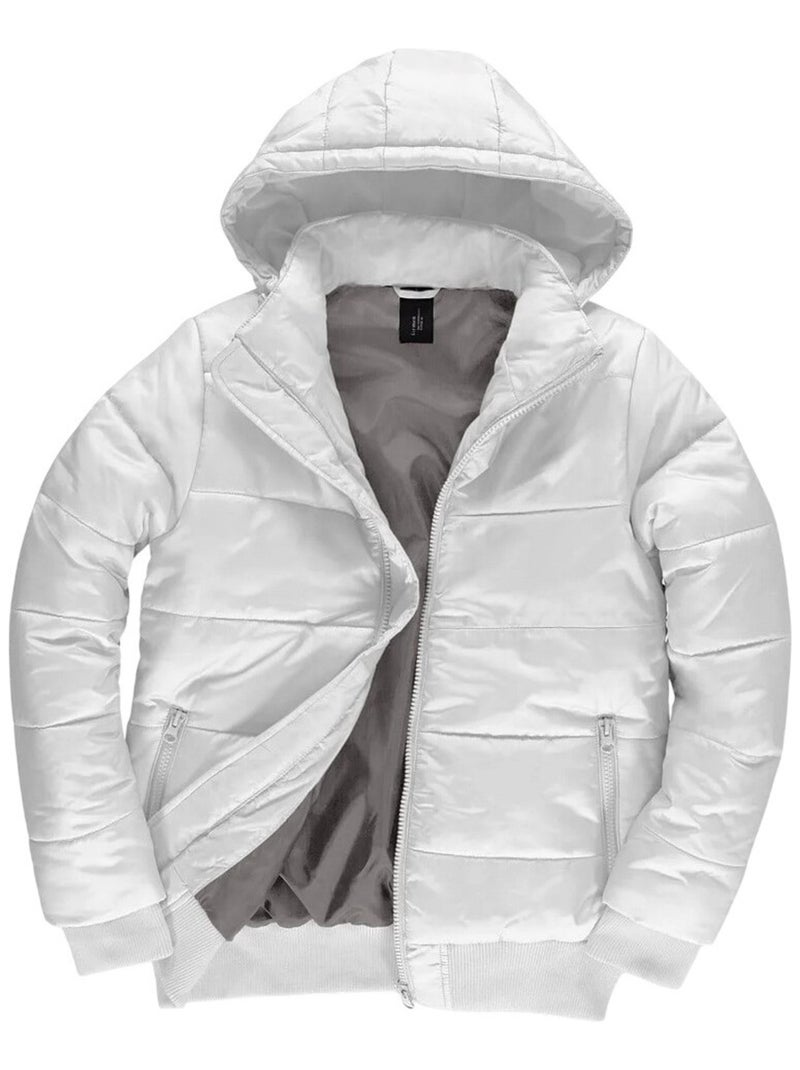 B&C - Veste SUPERHOOD Blanc - Kiabi