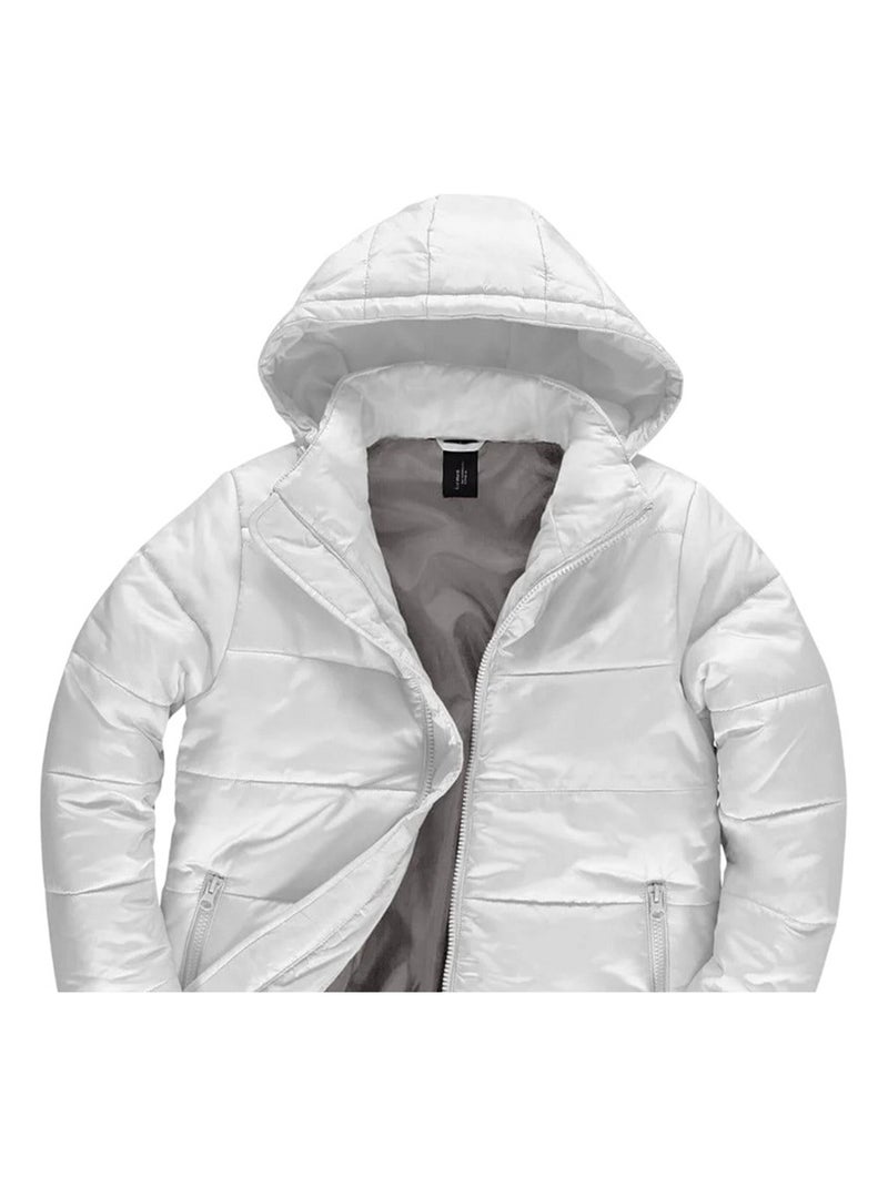 B&C - Veste SUPERHOOD Blanc - Kiabi