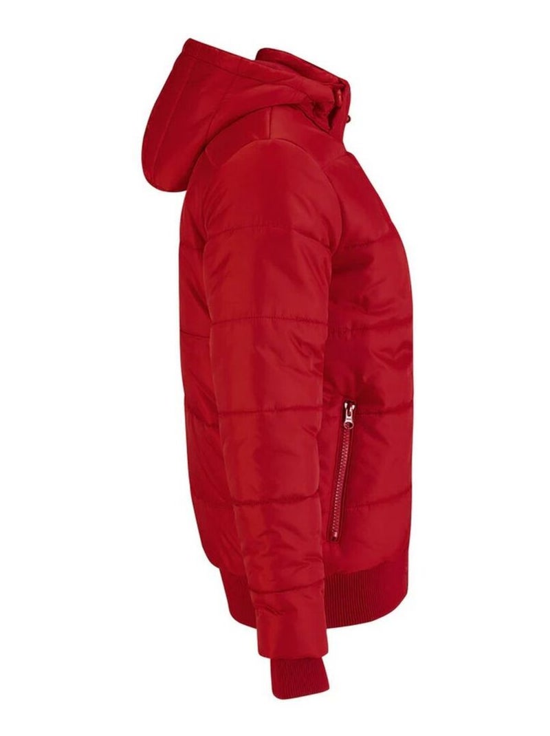 B&C - Veste SUPERHOOD Rouge brique - Kiabi