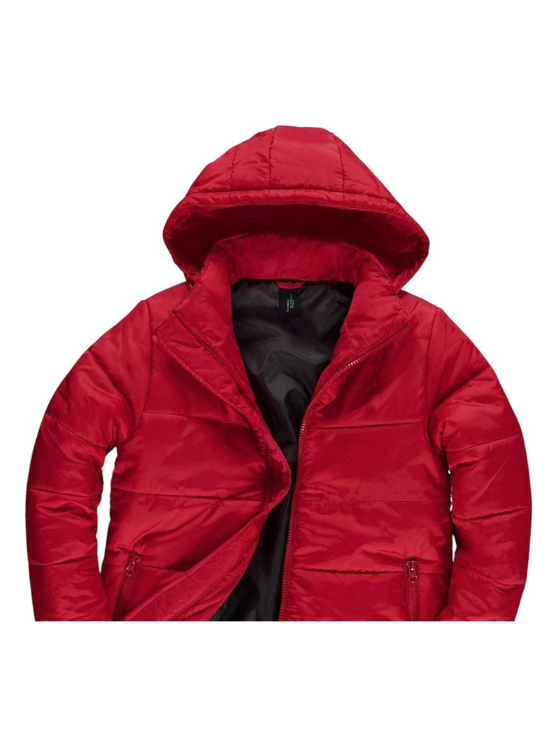 B&C - Veste SUPERHOOD Rouge - Kiabi
