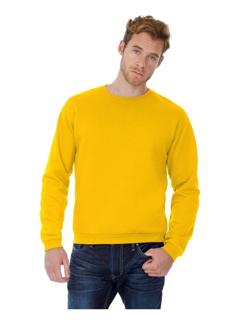 B&C Adultes Unisexe ID. 202 Sweatshirt 50/50 Doré/or - Kiabi