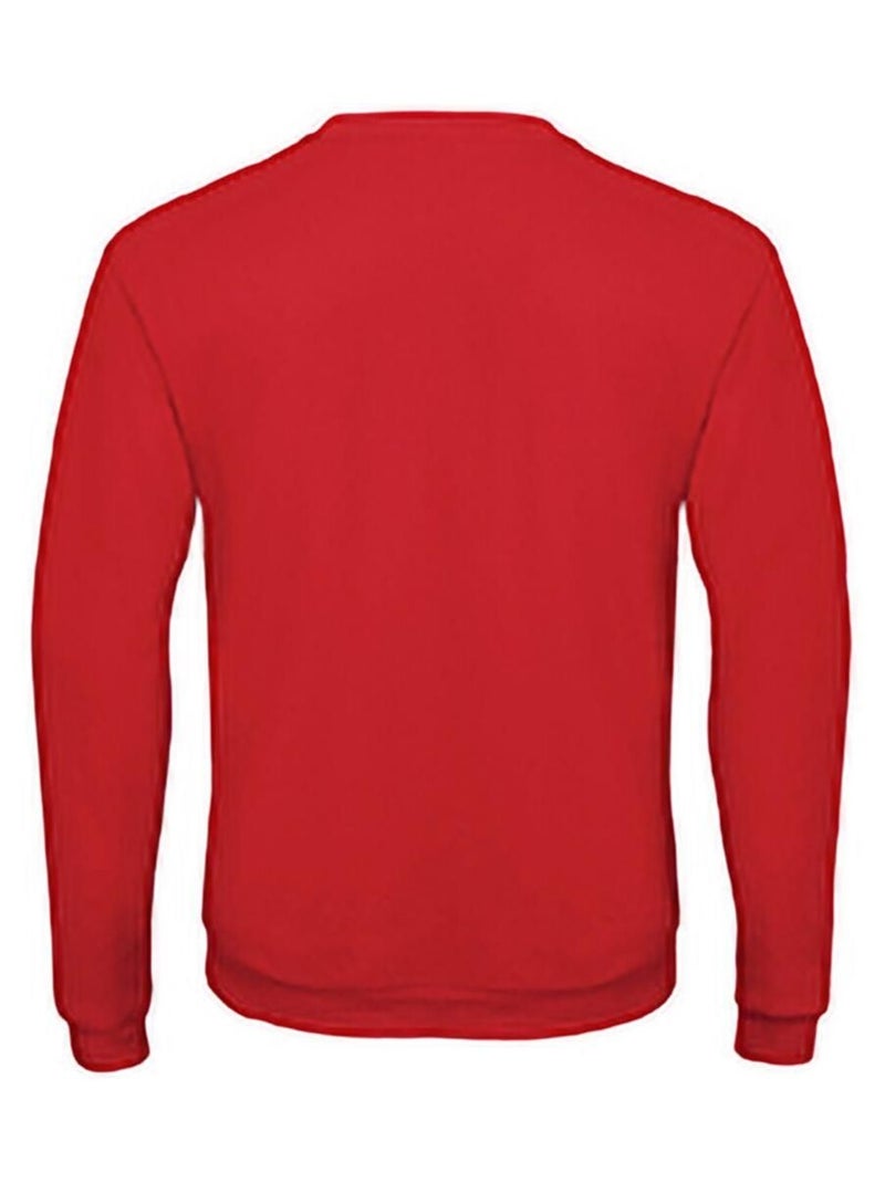 B&C Adultes Unisexe ID. 202 Sweatshirt 50/50 Rouge - Kiabi