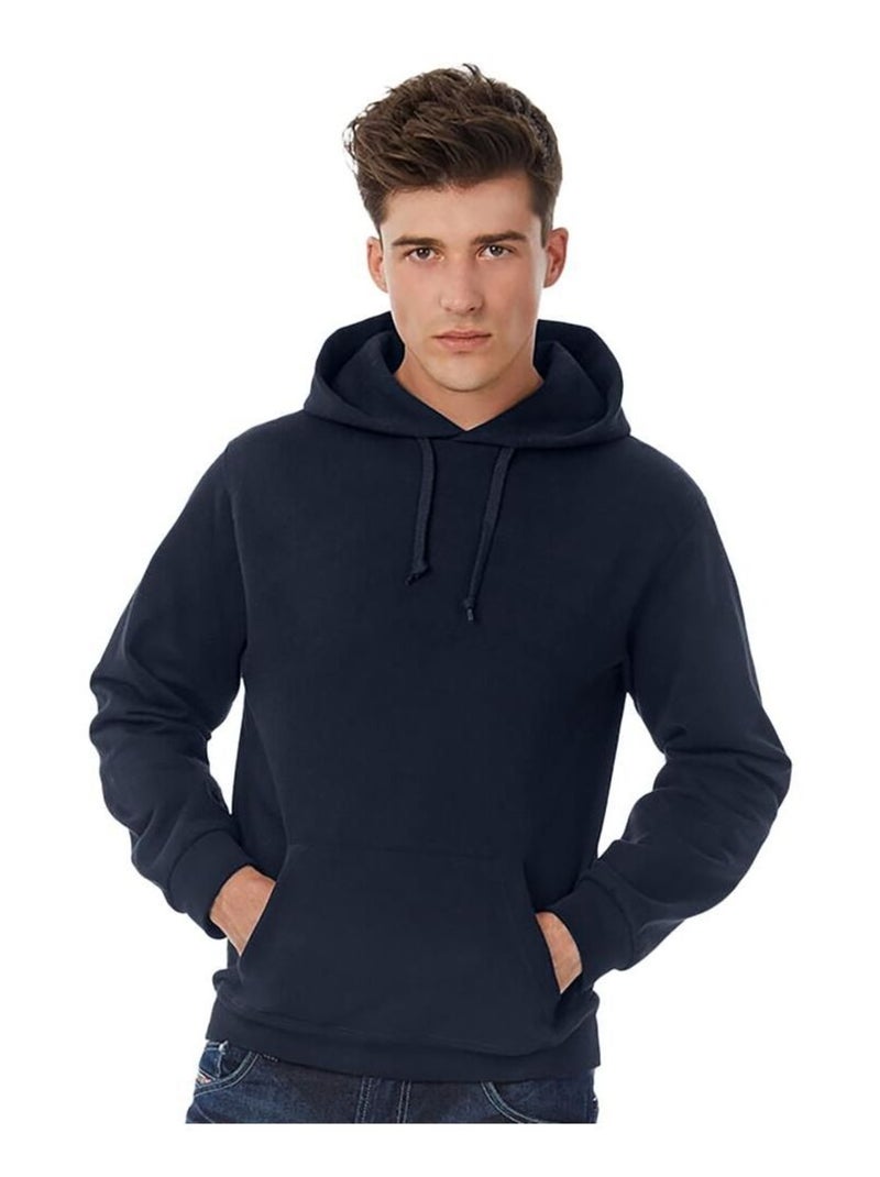 B&C Adultes Unisexe ID. 203 50/50 Sweat à capuche Bleu marine - Kiabi