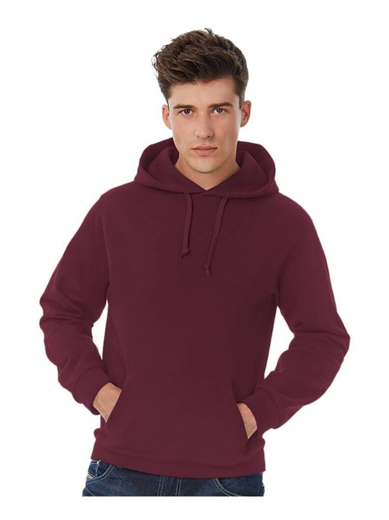 B&C Adultes Unisexe ID. 203 50/50 Sweat à capuche Bordeaux - Kiabi