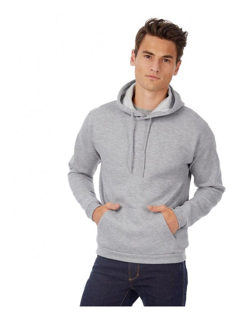 B&C Adultes Unisexe ID. 203 50/50 Sweat à capuche Gris - Kiabi