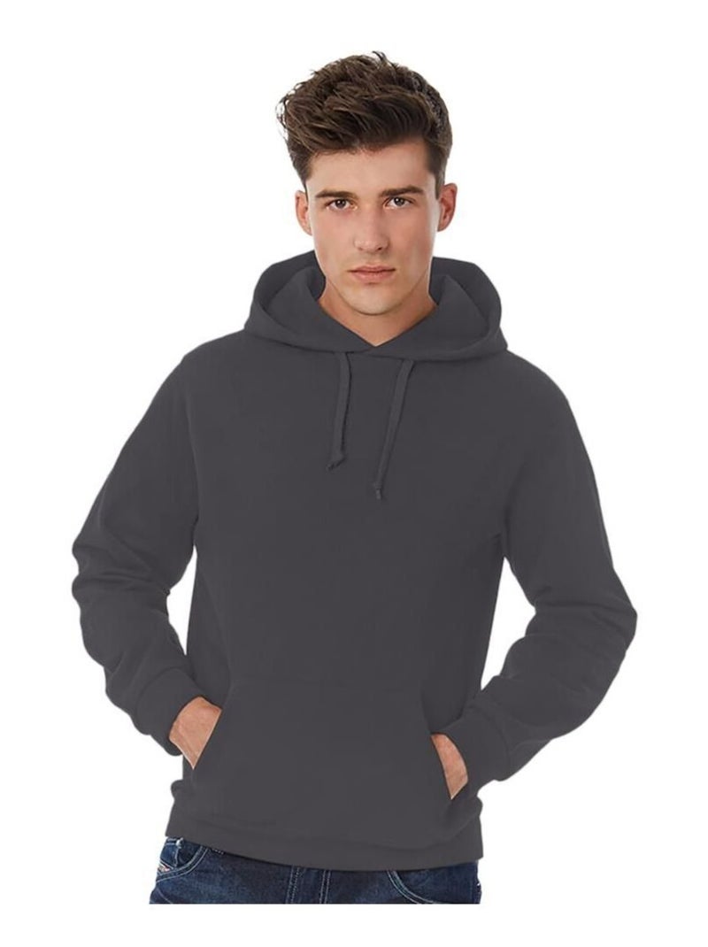 B&C Adultes Unisexe ID. 203 50/50 Sweat à capuche Gris Gris anthracite - Kiabi