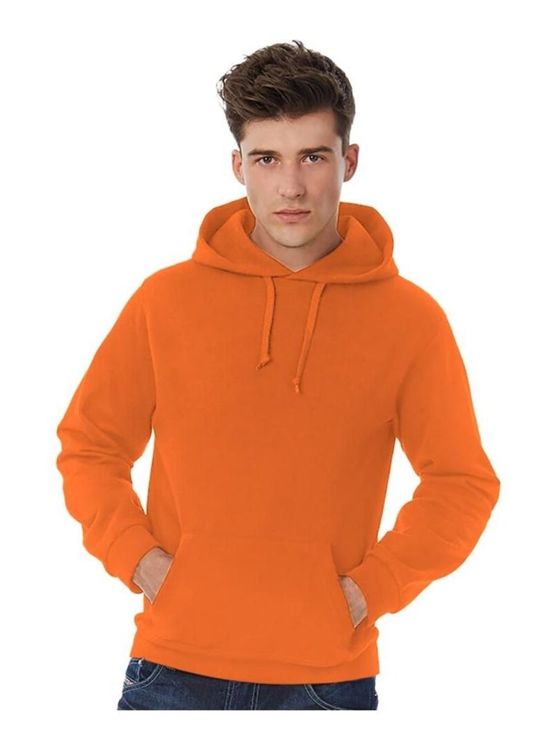 B&C Adultes Unisexe ID. 203 50/50 Sweat à capuche Orange - Kiabi
