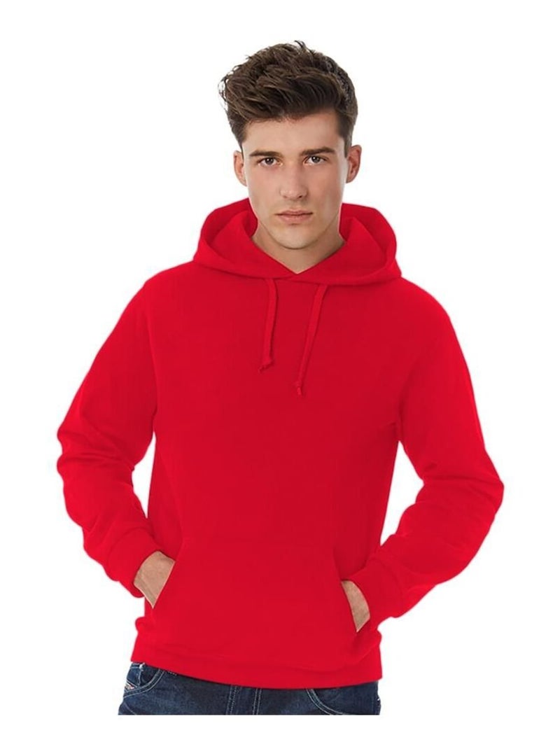 B&C Adultes Unisexe ID. 203 50/50 Sweat à capuche Rouge - Kiabi