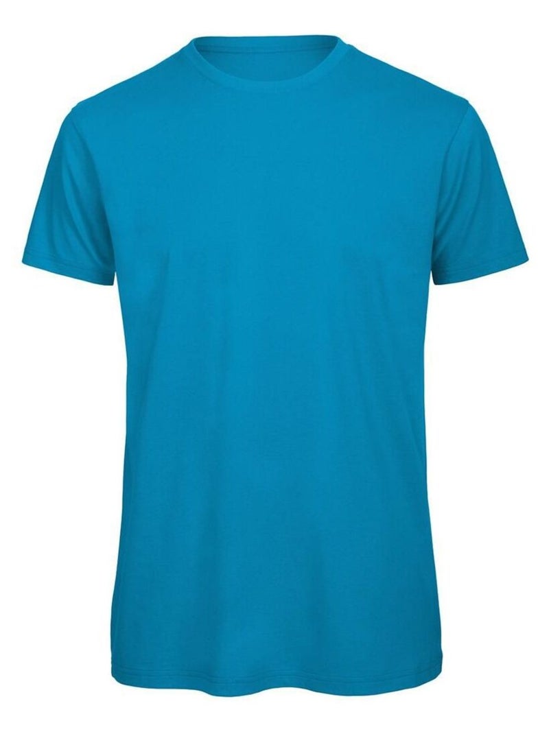 B&C FavourÇae - T-shirt en coton bio Bleu turquoise - Kiabi