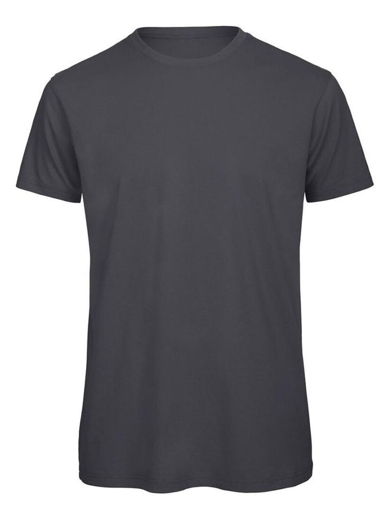 B&C FavourÇae - T-shirt en coton bio Gris foncé - Kiabi