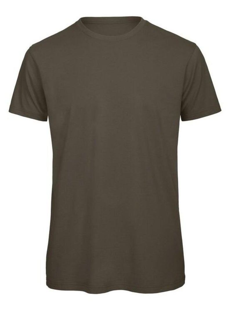 B&C FavourÇae - T-shirt en coton bio Kaki - Kiabi