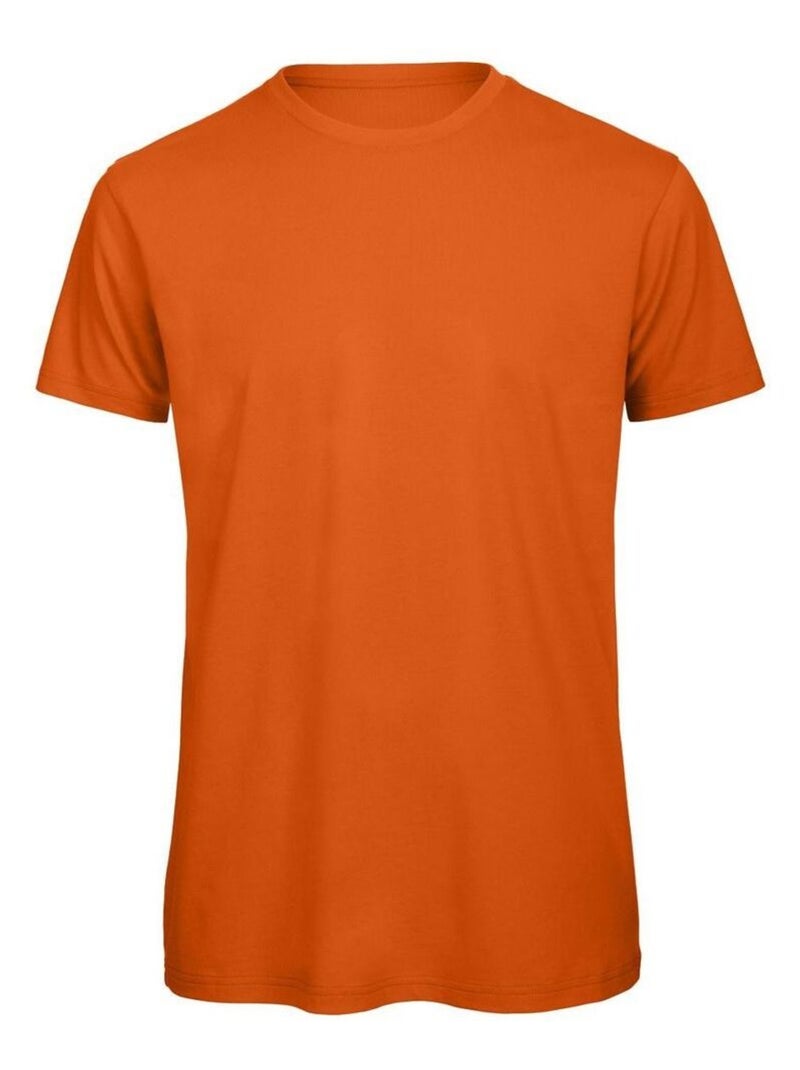 B&C FavourÇae - T-shirt en coton bio Orange clémentine - Kiabi